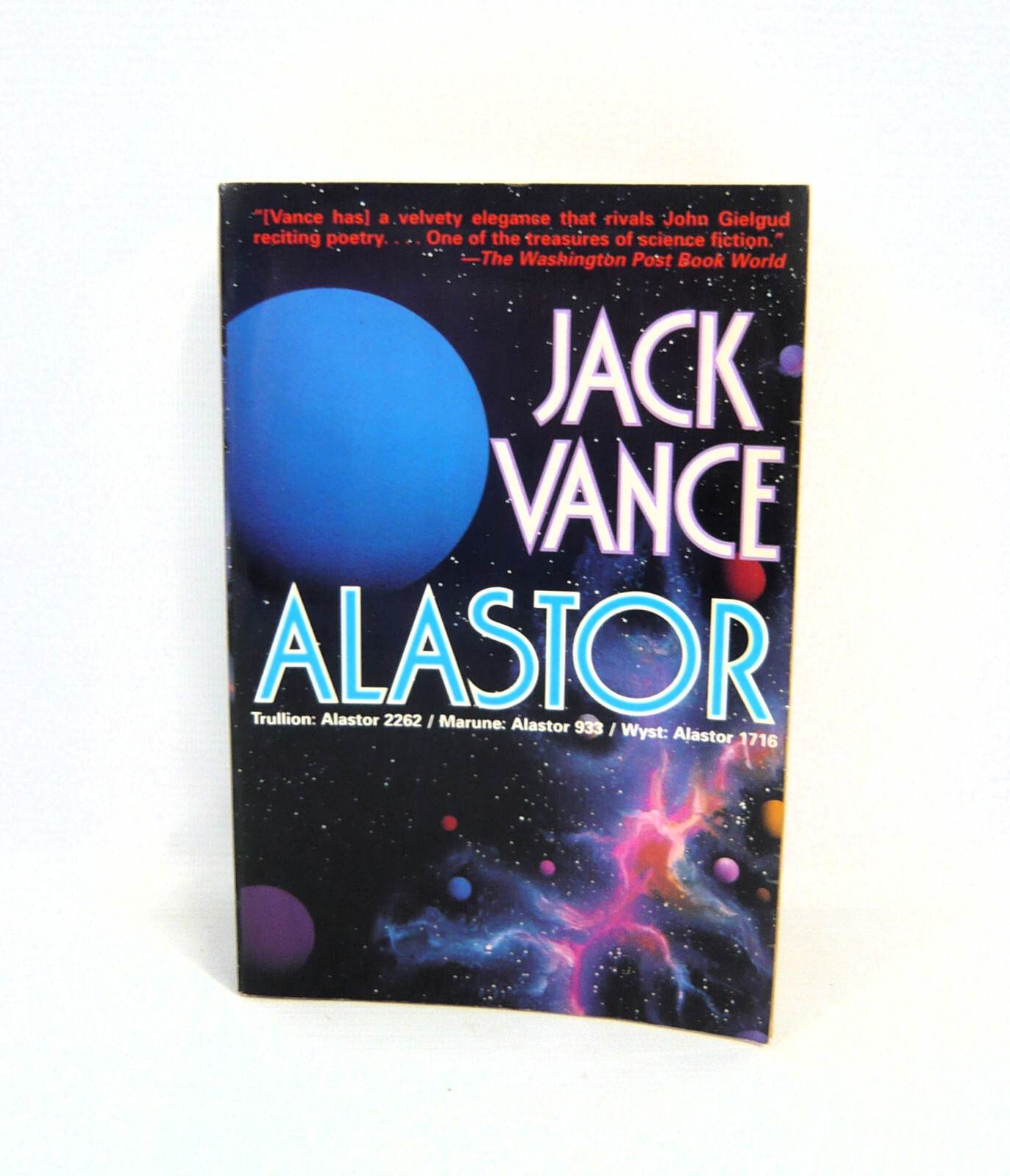 'Alastor' By Jack Vance Orb Paperback Sci-Fi Book 2002