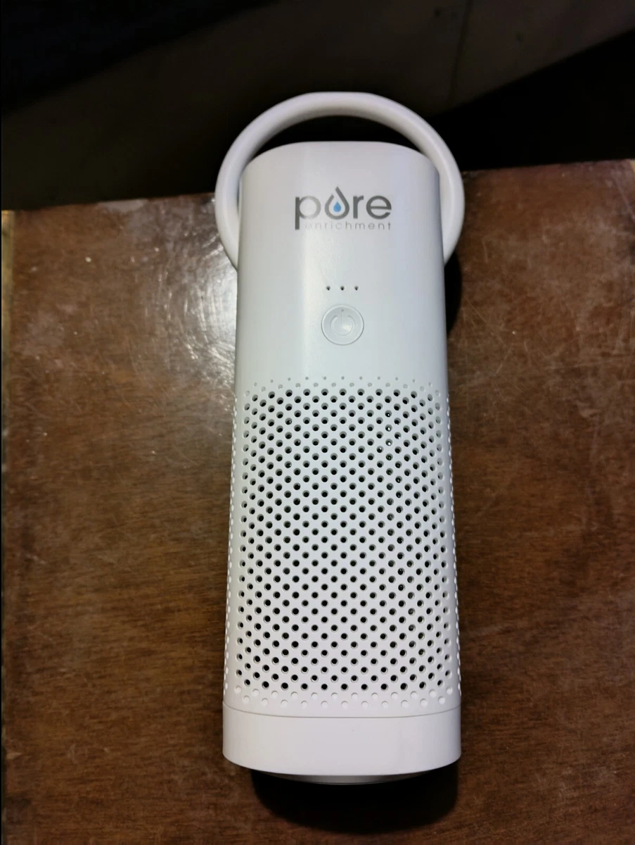 Pure enrichment purezone mini portable cheap true hepa air purifier white
