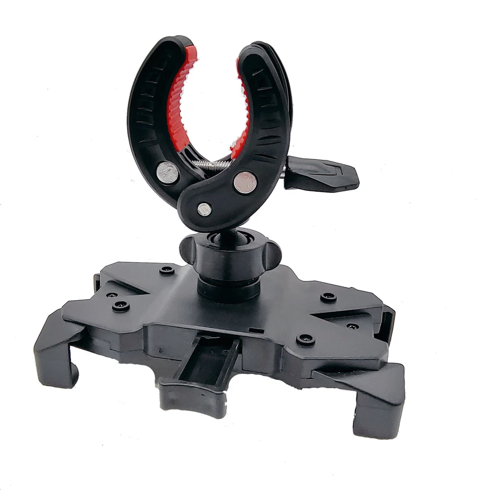 Motorcycle Bike Cell Phone Holder Mount Handlebar 360 Rotation For Honda,Harley Foto 3 de 4