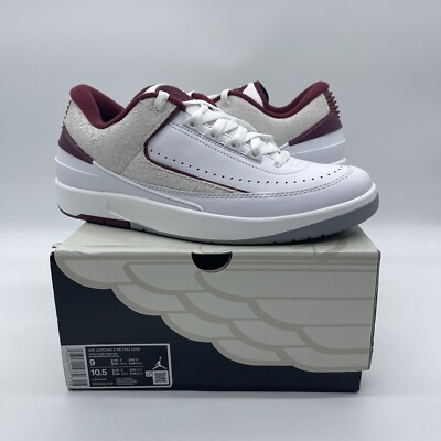 Nike Air Jordan 2 Retro Low 'Cherrywood' Men's Size 9 Sneakers