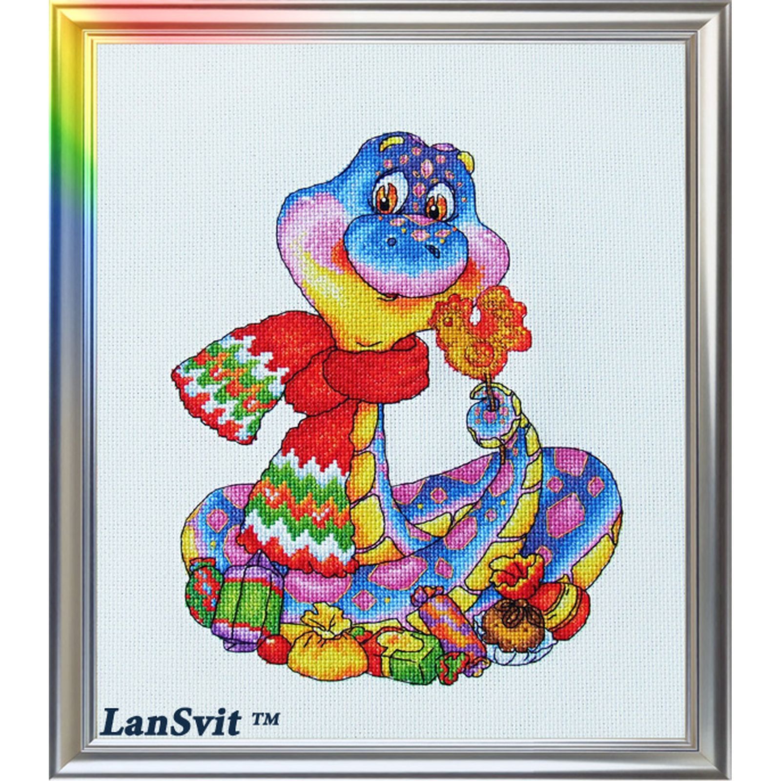 LanSvit Dent Sucrée Broderie Point de Croix Premium Toile Aida