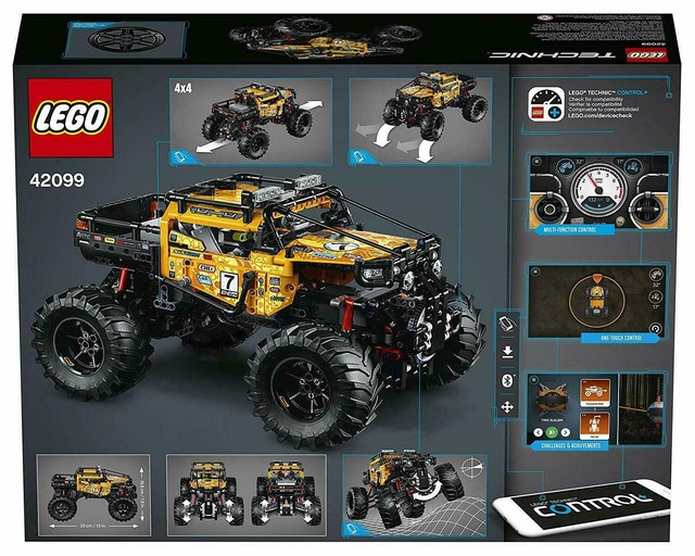 LEGO Technic 4x4 Crawler Monster Truck Remote Control Toy Car Off Road