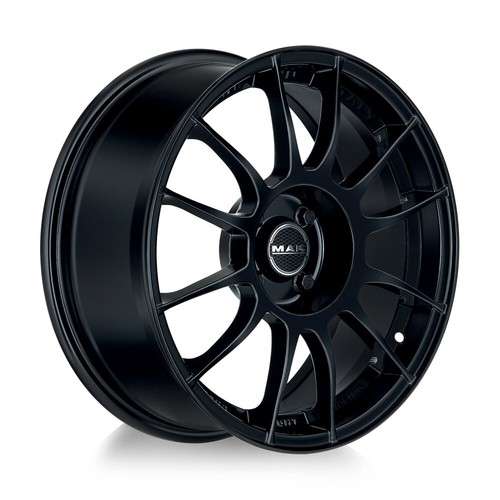 4 cerchi in lega NAD MAK XLR 7x17 5x100 ET 45 GLOSS BLACK per SKODA SUBARU - Imagen 3 de 5