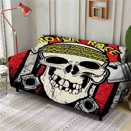 Throat Rumor Light Stretch Sofa Cover Lounge Couch Slipcover Recliner Protector - 第 1/11 張圖片