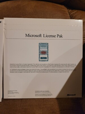 LOT OF 10 MICROSOFT LICENSE PAK OFFICE 1997 STANDARD EDITION 