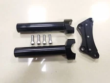 6" Handlebar Risers & Top Clamp 1" Bar for Harley Road King Sportster XL1200 883