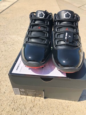 jordan 11 retro low golf safari bred