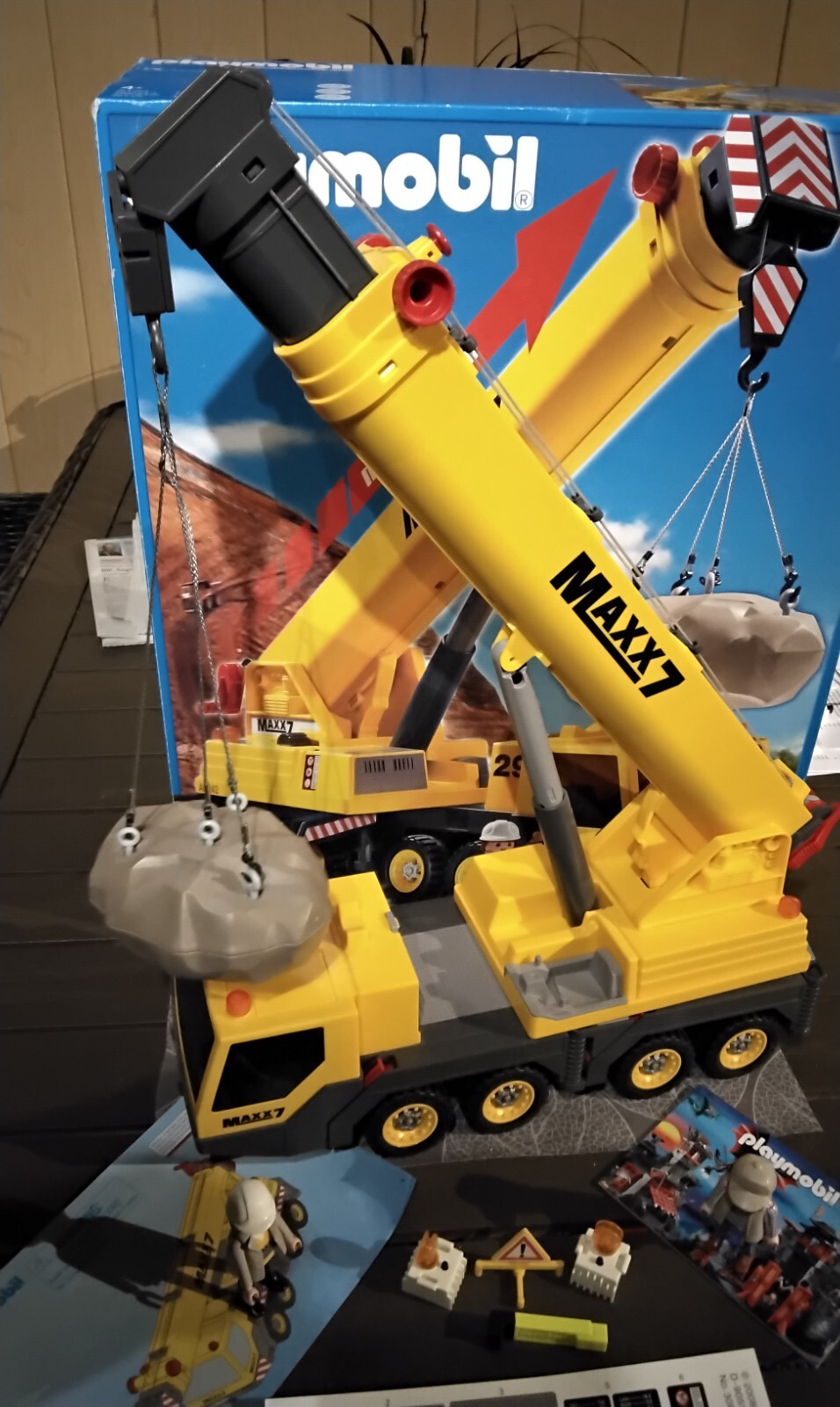 **Playmobil **Set 4036 Autokran auch gut für 5258 Komplett, Bau