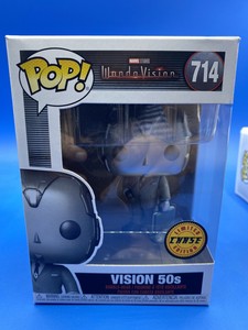 Funko Pop! WandaVision Vision 50s Chase #714 w/Soft Protector | eBay