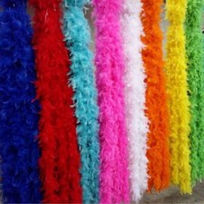 Party Decoration Apparel Fabric Grament Accessaries Feather Boa Strip Feathers