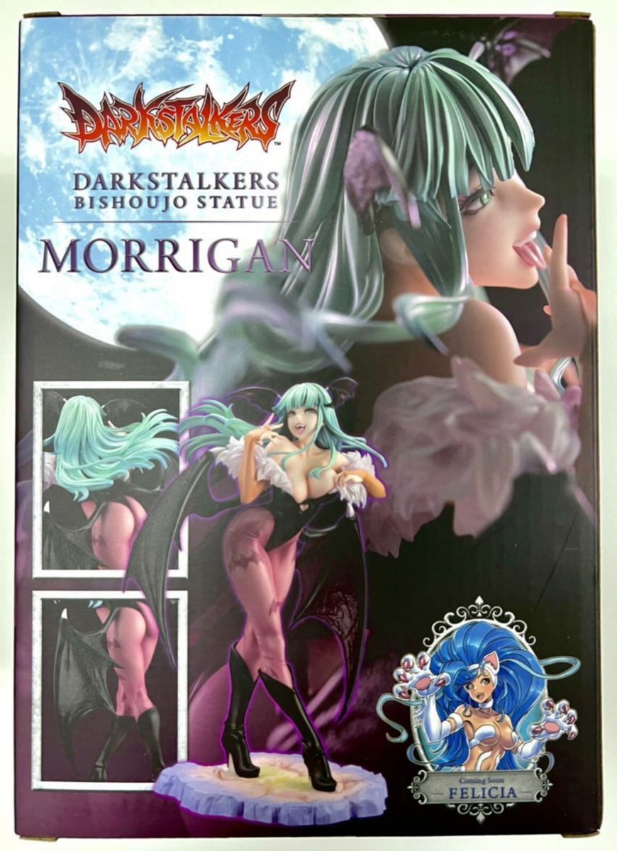 Kotobukiya Darkstalkers Morrigan フィギュア KOTOBUKIYA SV299 Darkstalkers Bishoujo figure Morrigan 1/7