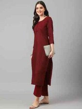 Bollywood Indian Designer Kurti Pant Set Beautiful Women's Kurta Pajama Dress