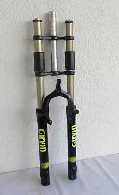 Vintage, MTB Girvin Chubby Dual Crown Downhill Aufhängung Federgabel, 26 Zoll