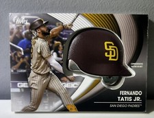 Fernando Tatis Jr. #BH-FT 2022 Topps Batting Helmet Commemorative Relic Padres