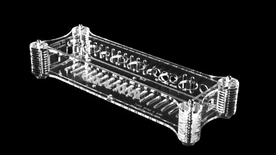 Acrylic Case for IN-14 Nixie Tubes Clock for NCT4xx Series Boards by GRA & AFCH - Image 2 of 4