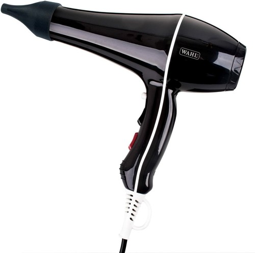 Wahl Professional Powerdry, 2000W Hairdryer with 2 Nozzles Black - Picture 2 of 3