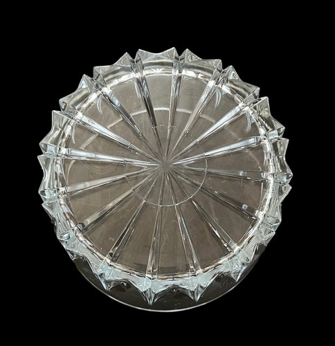 Set Of 3 Pasabahce Clear Cut Glass Dessert Fruit Cereal Bowls 5-1/2” EUC - Picture 7 of 7
