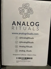 Analog Rituals Blank Art Books Set 6 New Sealed