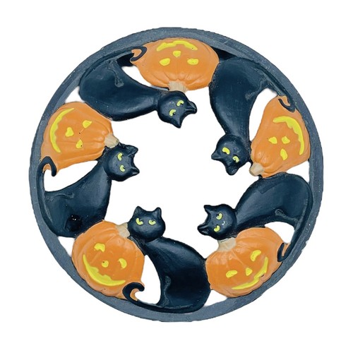 Yankee Candle Illuma Tapa Gato Negro Jack O Linternas Calabazas Halloween Retirado - Imagen 4 de 5