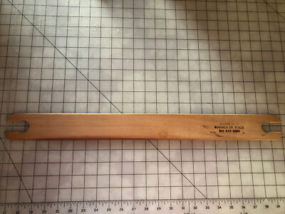 Weaving Shuttle Madrone Wood 23 3/4  X 2 1/4 Inches