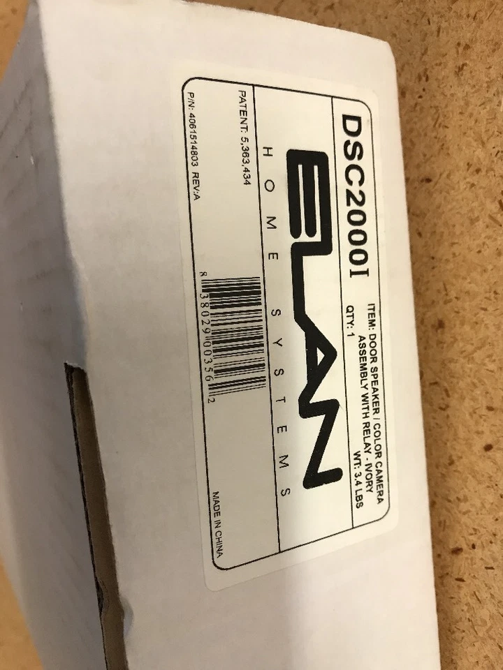 Elan Ivory FACEPLATE For DSC2000 Intercom  - Image 4 of 4