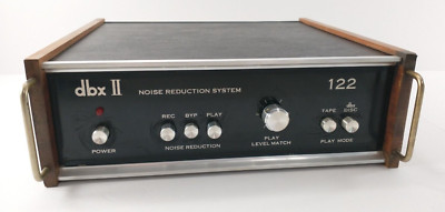 Vintage dbx II Model 122 Noise Reduction System UNTESTED / FOR PARTS OR REPAIR