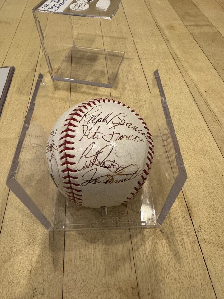 Bob GibsoN, Gary Carter, Tommy Lasorda, etc. - HOF Autograph Signed COA JSA - Image 2 of 4