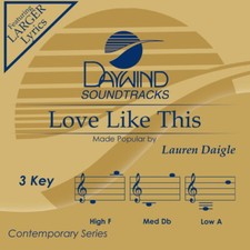 Love Like This - Lauren Daigle - Accompaniment Track