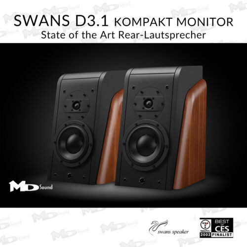 SWANS D3.1 - Palisander - HighEnd-Lautsprecher, Paarpreis, Auspackware, wie neu - Bild 6 von 6