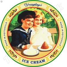 Yuengling's Ice Cream 11.75" Round Metal Sign
