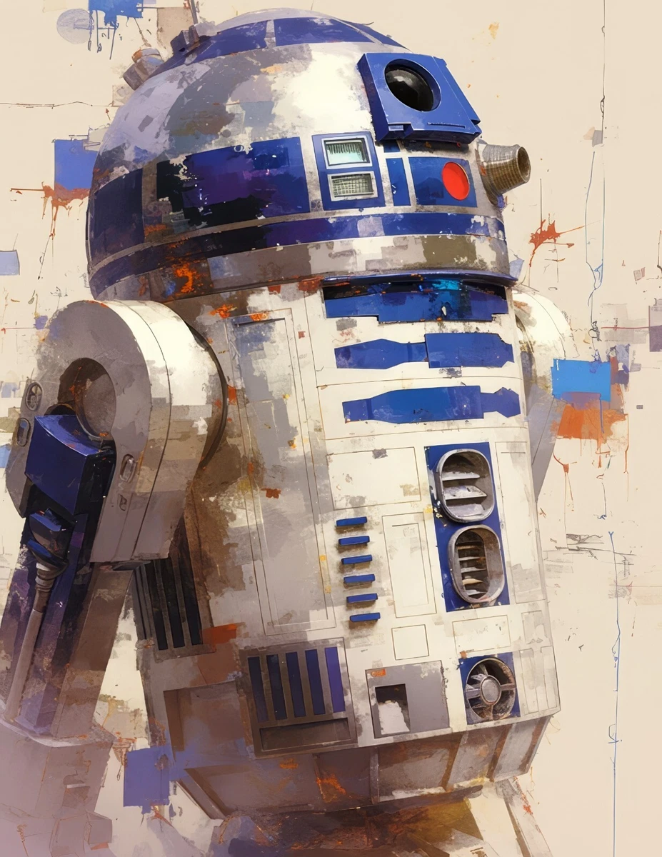R2-D2 Art for sale | eBay