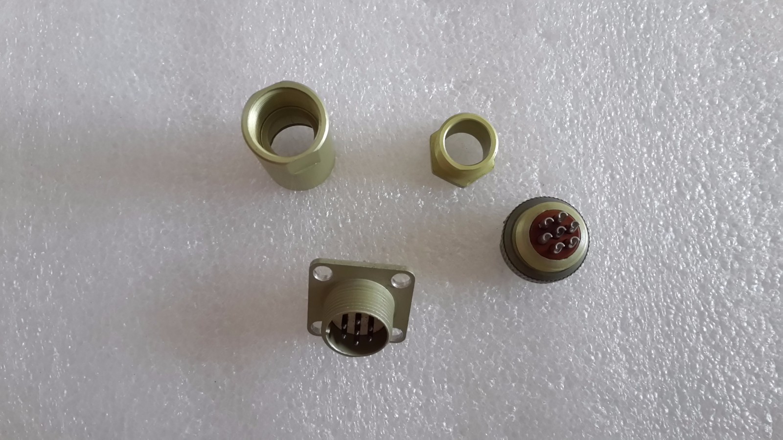 7 Pin Connector RS7TV ( РС7ТВ ) Set, M + F silver plated Russian ...