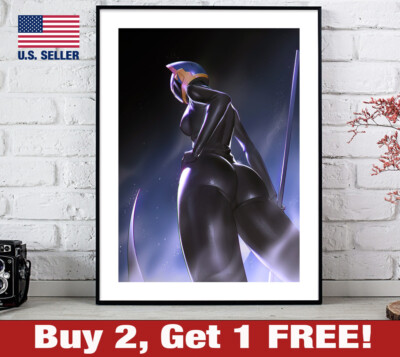Celty Sturluson Durarara!! Poster 18'' x 24'' Print Anime Wall Art Sexy Motorcycle