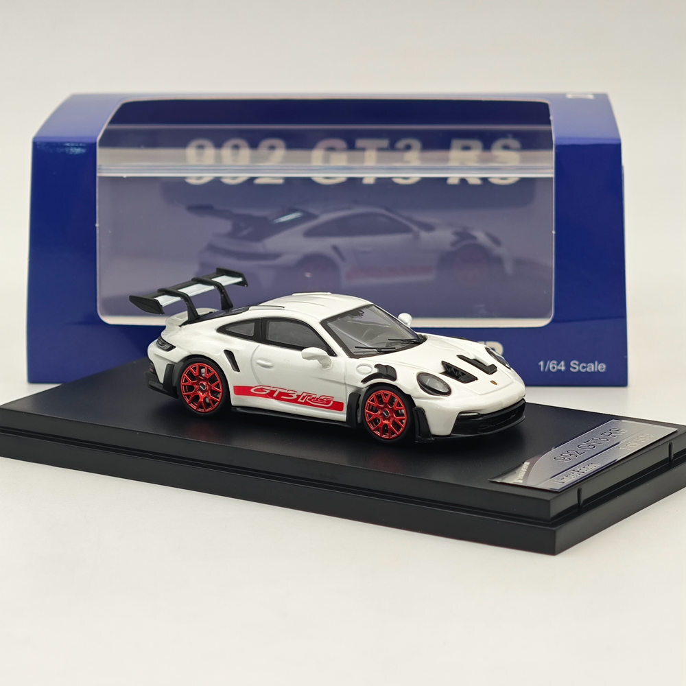 SW 1:64 992 GT3 RS Racing Sports Diecast Models Car Collection
