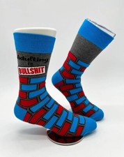 Adulting is Bullshit Men's Novelty Crew Socks - New