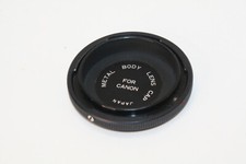 METAL BODY LENS CAP for CANON CAMERA made in Japan