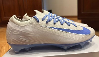 #ad #ad Nike By You Zoom Vapor 16 Elite FG White Light Blue HF1016 100 Men#x27;s Size 7.5 $179.99