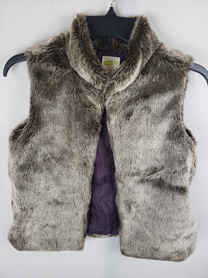 Chaleco Crazy 8 Niña Piel Sin Mangas Marrón Talla 14 Foto 2 de 4