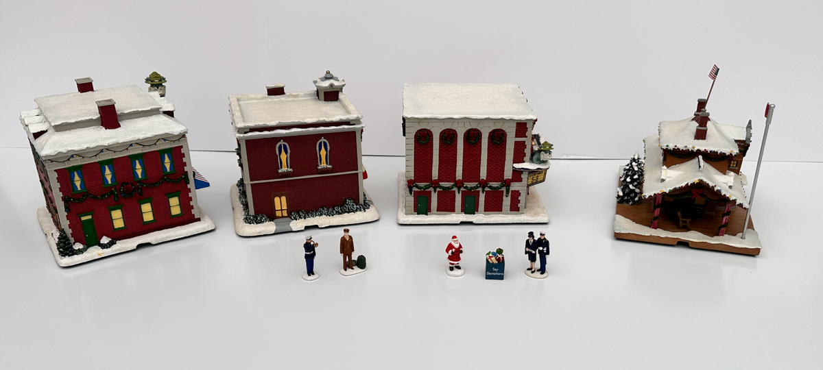 予約済」Hawthorne VillageとX'masornament 計3点 予約済」Hawthorne