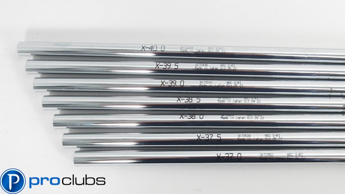 NEW NIPPON NS PRO MODUS3 TOUR 105 X-FLEX STEEL IRON SHAFTS 4