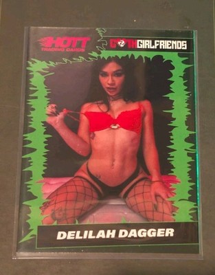 2025 Hott Trading Cards - Delilah Dagger Goth Girlfriends Base