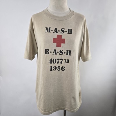 Vintage 80s MASH BASH 1986 TV Show  M*A*S*H Single Stitch T-Shirt Size XL