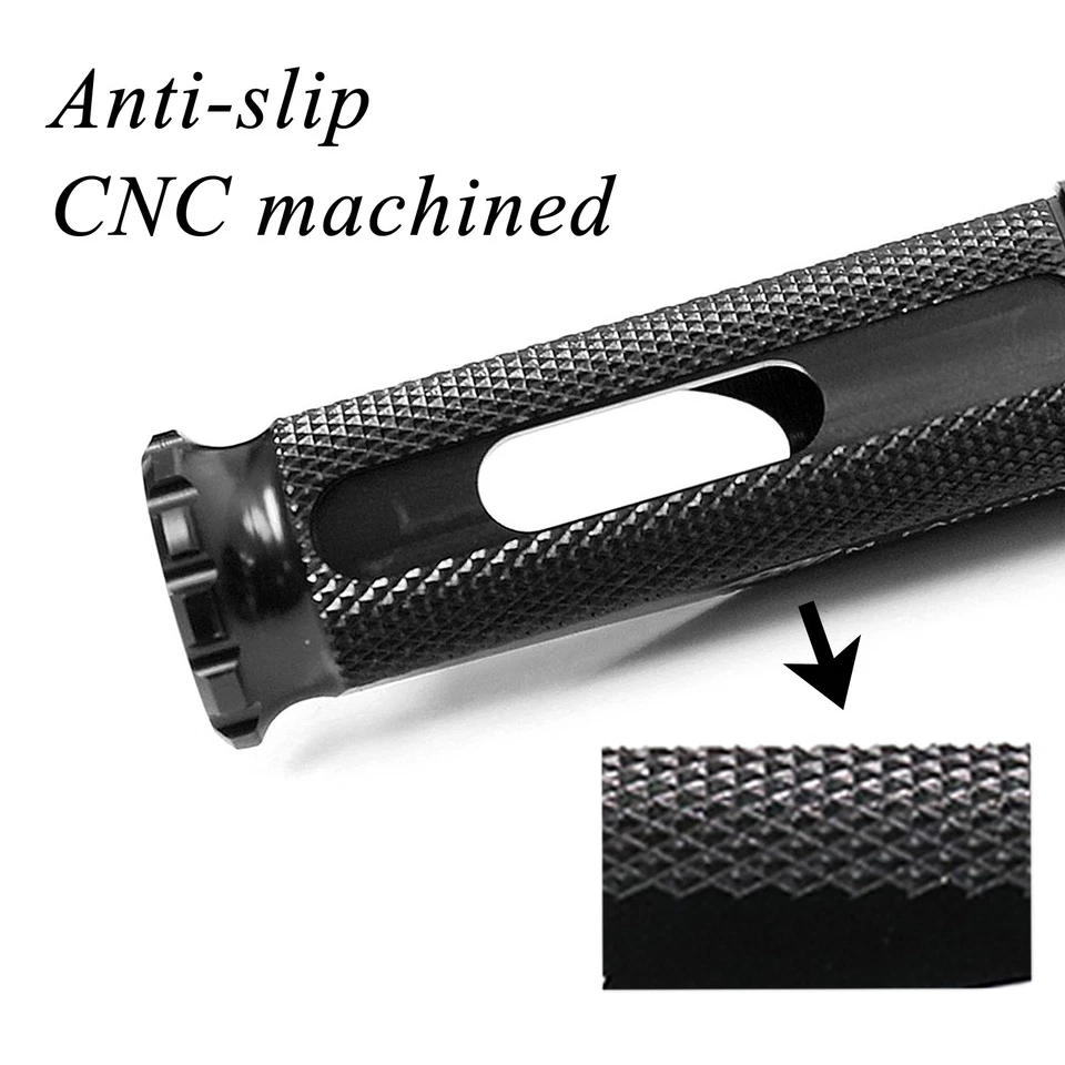 Clavijas delanteras negras Shinobi 40 mm inferiores para Ducati DIAVEL / CARBONO 11-18 17 16 Foto 4 de 4