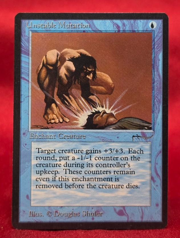 Arabian Nights Unstable Mutation 1 Magic The Gathering, MTG 1993 - NM