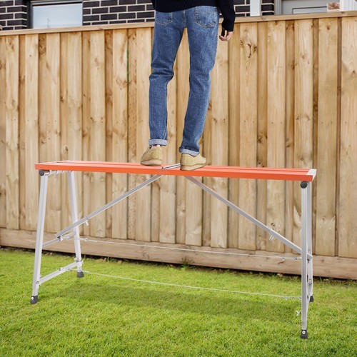 Scaffolding Platform Portable Scaffolding Ladder Folding Work Platform Adjustabl