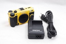 PENTAX Q7 Body Yellow Mirrorless Camera w/BodyCap,Battery,Charger,Hot Shoe Cover