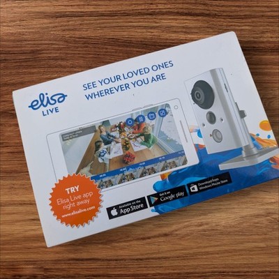 Elisa Live WiFi Smart Home Überwachungskamera HD Innen Webcam Bewegungserkennung App