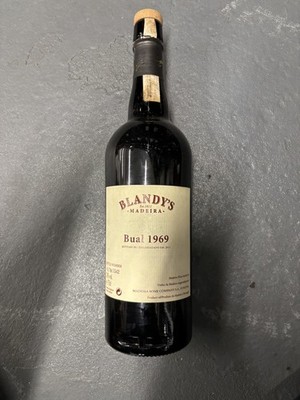 Blandys Bual 1969 Vintage Madeira - seltene Vintage Flasche
