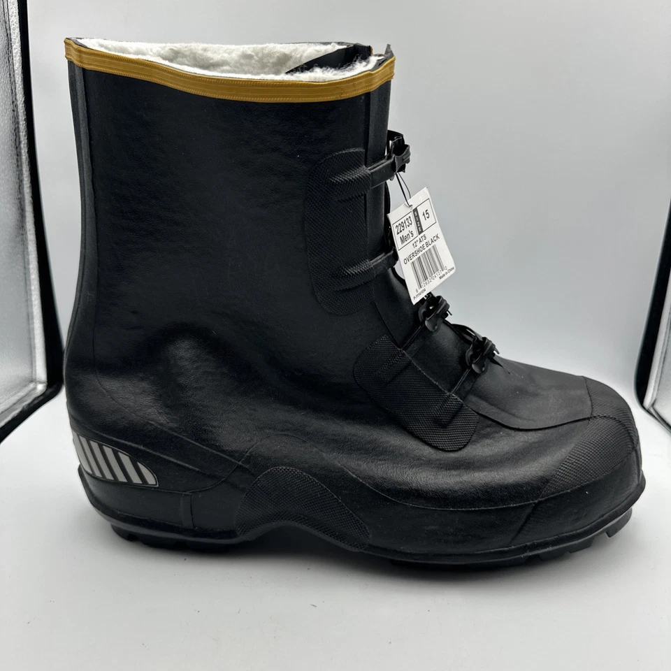 Sapatos de trabalho masculinos de borracha preta Lacrosse ATS carboneto de tungstênio 12 polegadas - Imagem 3 de 4