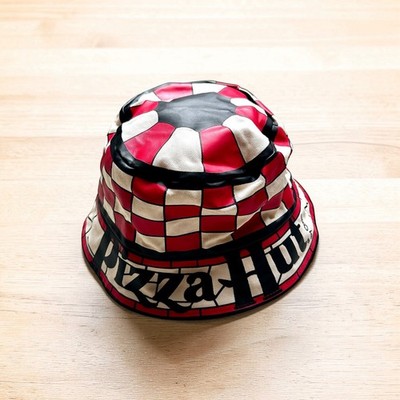 New Chain x Pizza Hut Lamp Bucket Hat Pizza Box Shaped Box
